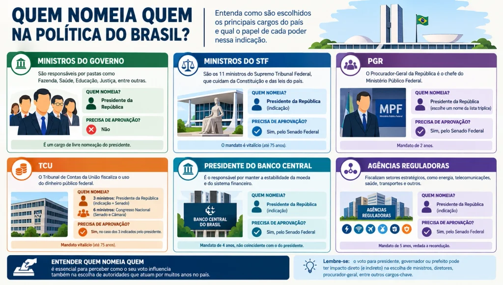 Quem nomeia os ministros do STF