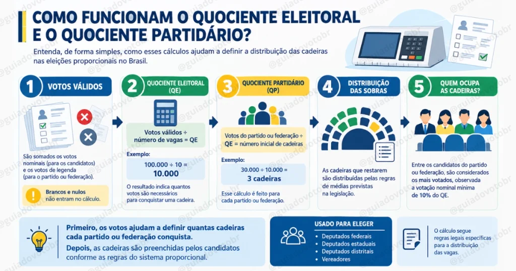 quociente eleitoral e partidario